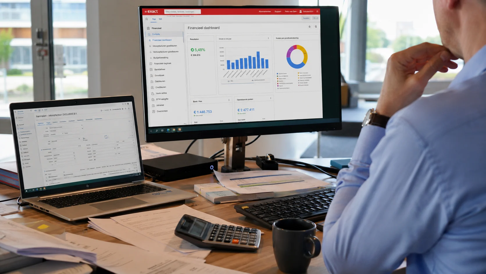Connecting Exact Online to a dashboard: here's how it works